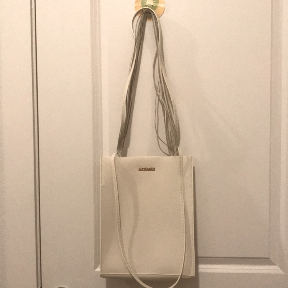 Jacquemus Le A4 multi strap leather tote bag